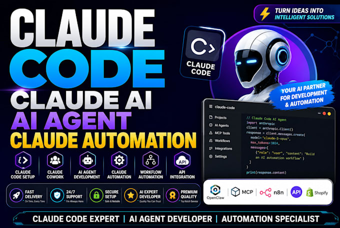 claude code developer for ai agents and automation
