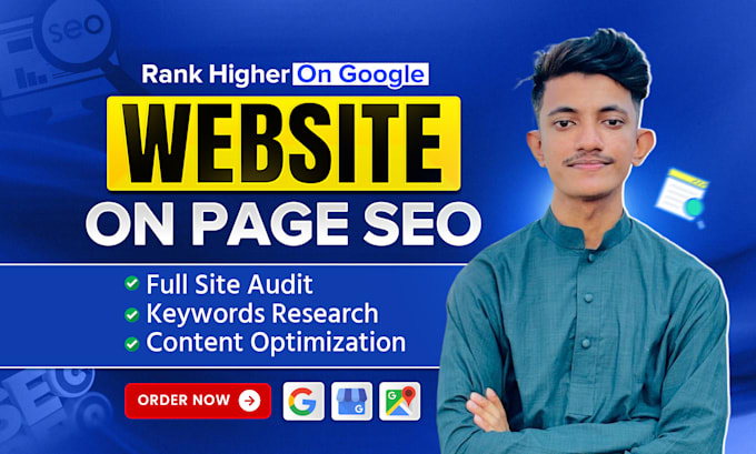optimize website SEO for organic website traffic