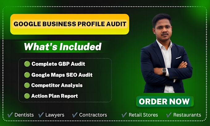 provide a professional google business profile audit service
