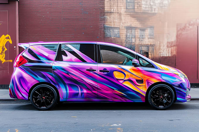 do vehicle wrap, car wrap design