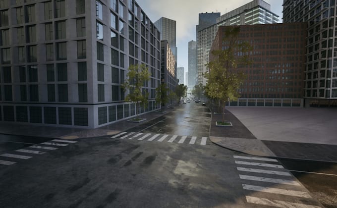 do 3d game environment, game level, 3d world map or scene for game or movie
