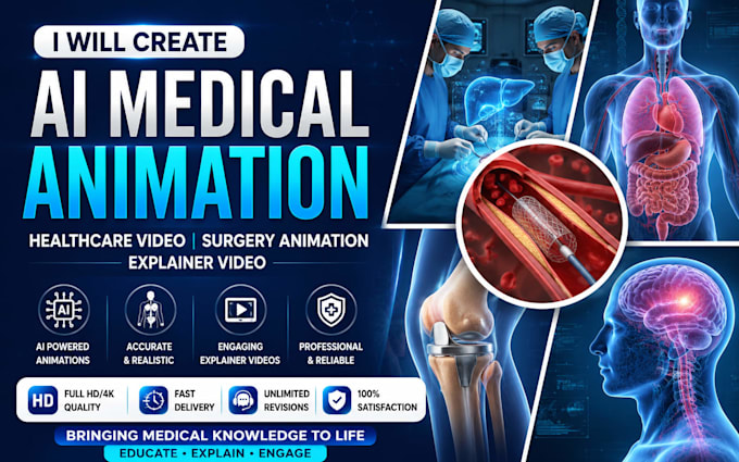 ai medical animation healthcare video surgery animation explainer video
