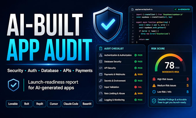 audit your ai generated code for launch readiness