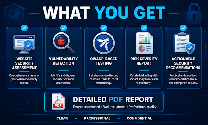 perform professional website penetration testing, vulnerability assessment