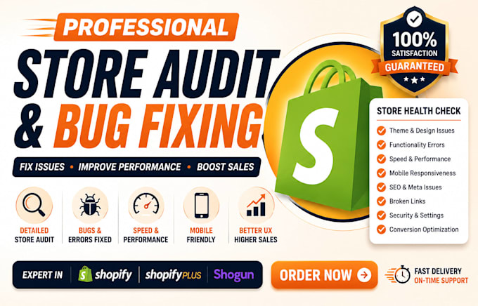 fix broken checkout and technical issue on your online store
