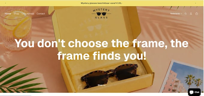 develop complete shopify webshops