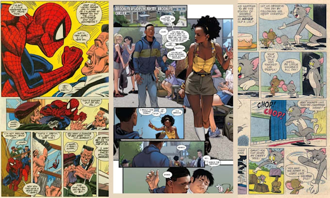 draw retro comic book, vintage pop art illustration design