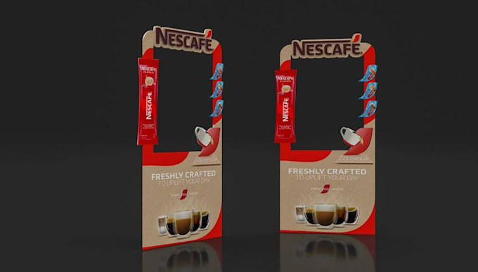 design a realistic 3d selfie booth