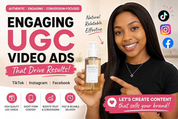 be your ugc video creator