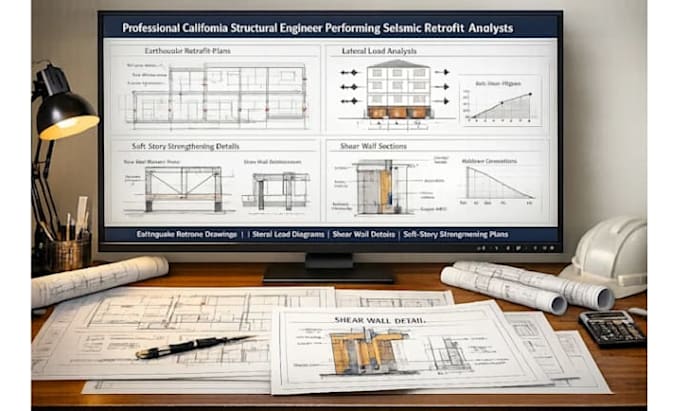 prepare seismic structural calculation report and code compliance review