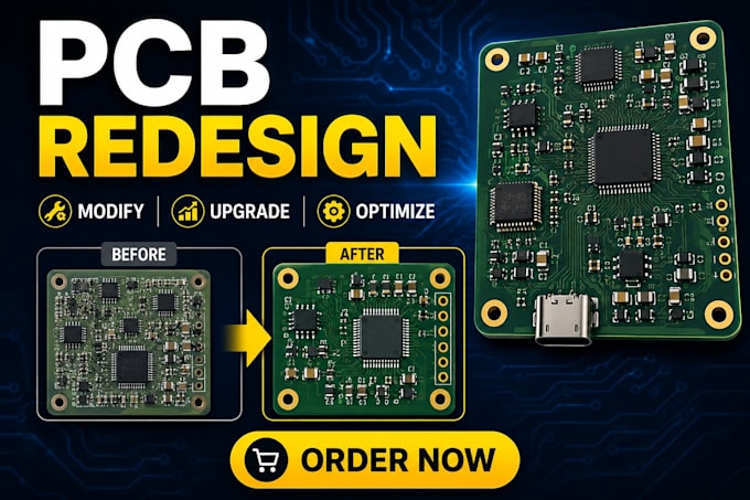 modify, redesign, clone and upgrade your existing pcb layout professionally