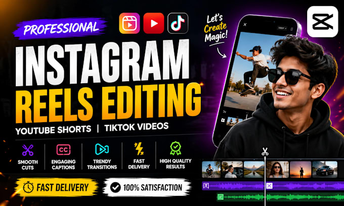 edit engaging instagramreels and youtube shorts using capcut