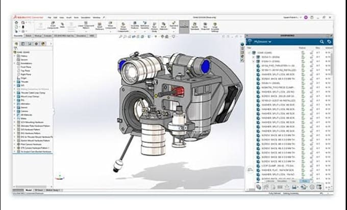 create professional solidworks  cad models and designs