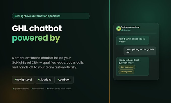 gohighlevel ai chatbot claude lead generation ghl claude integration claude