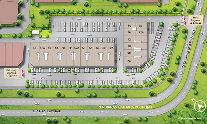 create custom gis real estate map, community maps and property location maps