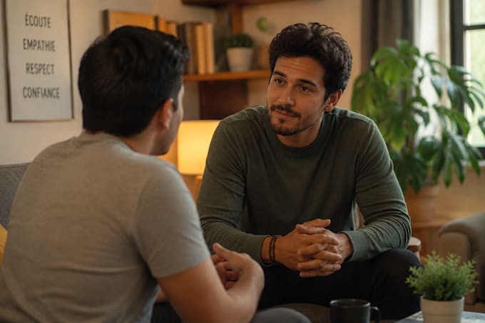seré tu oyente empático y coach de bienestar