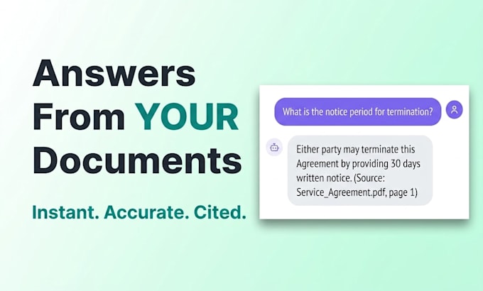 build a rag chatbot that answers questions from your pdfs