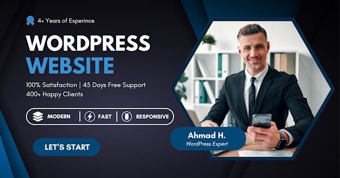 create a fast and modern wordpress website