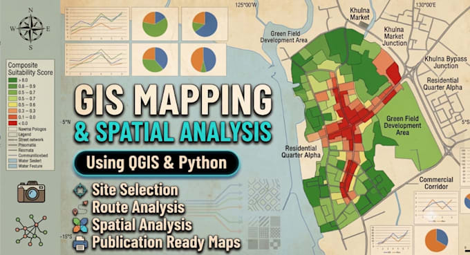 do gis mapping and spatial analysis with qgis and python