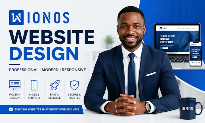 design responsive ionos website design redesign ionos website for your business