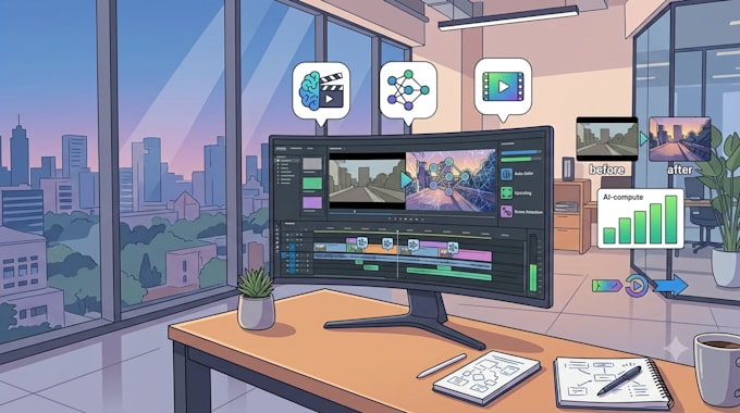 create ai powered videos and edit your raw footage