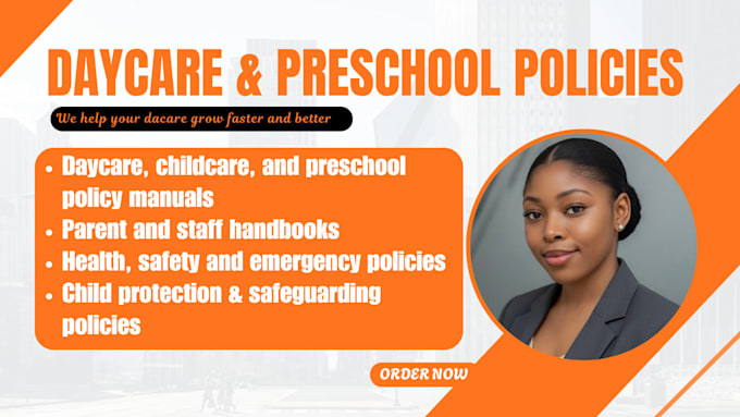 create licensing ready daycare policies and parent handbook