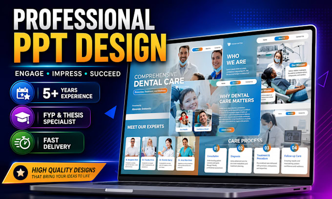 design professional university fyp, thesis defense and research presentation