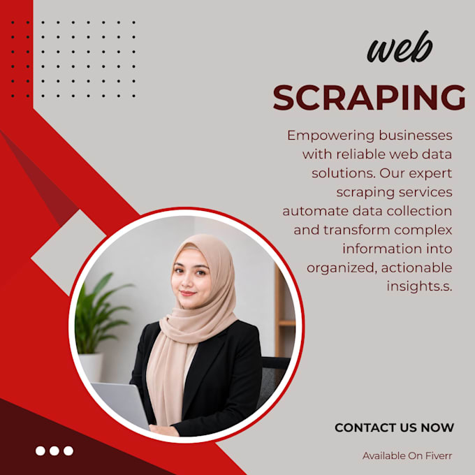 do website scraping, data extraction, mining, collection
