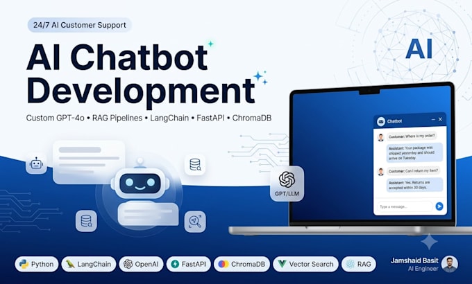 build a custom ai chatbot with rag gpt and langchain