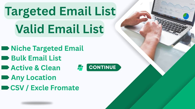 provide niche targeted b2b lead generation and verified email lists