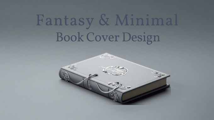 fantasy and minimal book and ebook cover