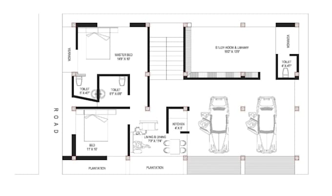provide expert architectural drawing architecture house