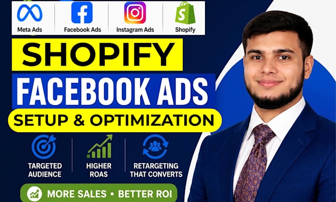 set up and optimize shopify facebook ads campaigns