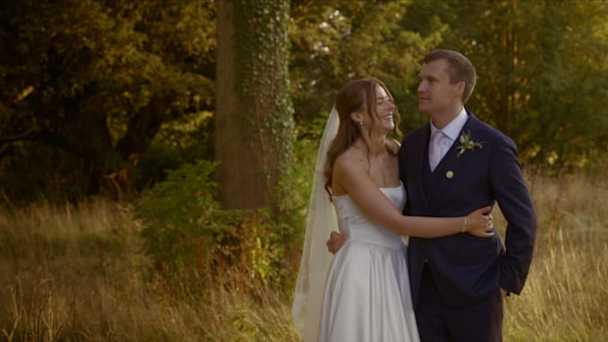 edit a cinematic wedding video