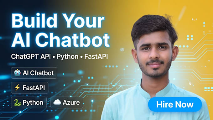 build a custom ai chatbot using chatgpt API and python