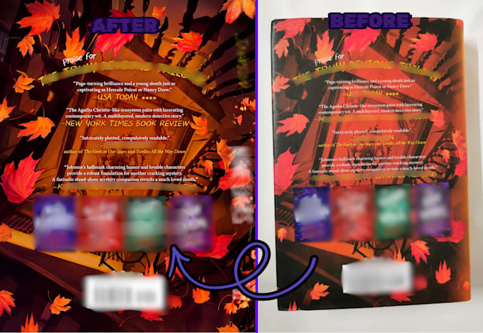 restore, redesign, or modernize your old book cover