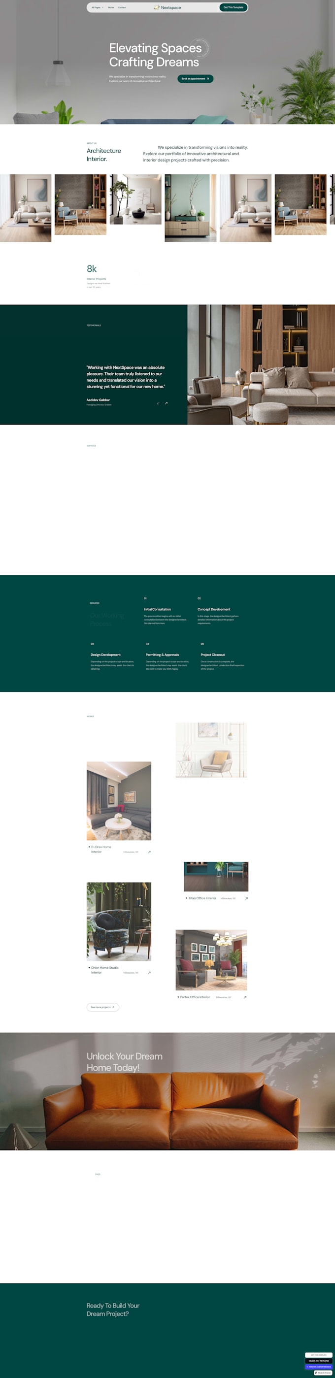 customize your framer template into a modern responsive website