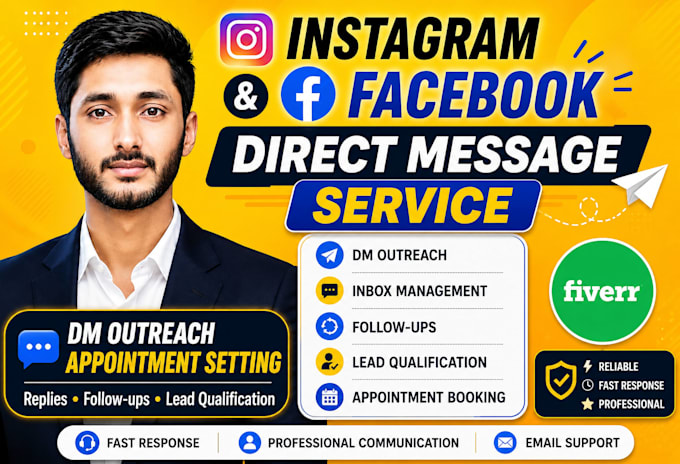 be your instagram dm appointment setter and lead outreach VA