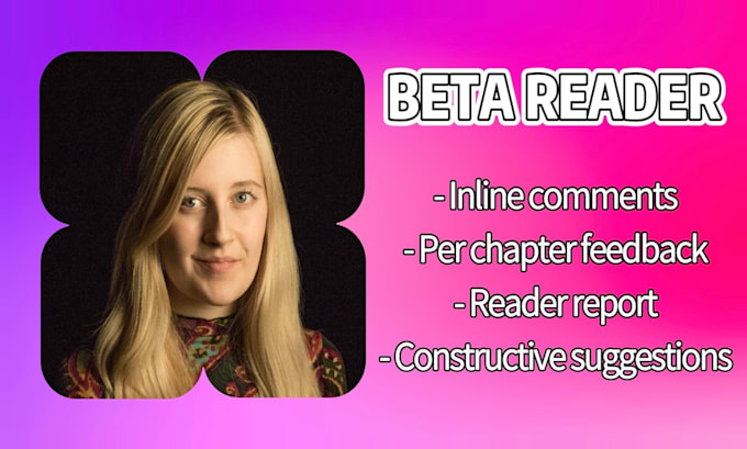 beta read and critique your novel or chapters
