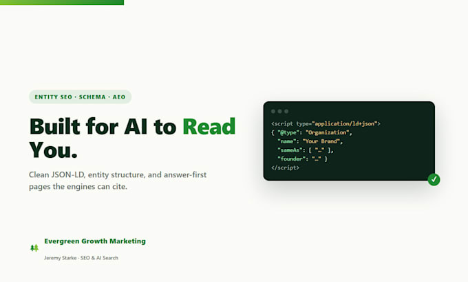 optimize your site for ai answer engines with schema and entity SEO