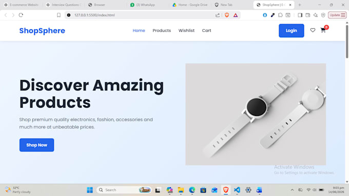 build a responsive frontend UI using HTML CSS and javascript