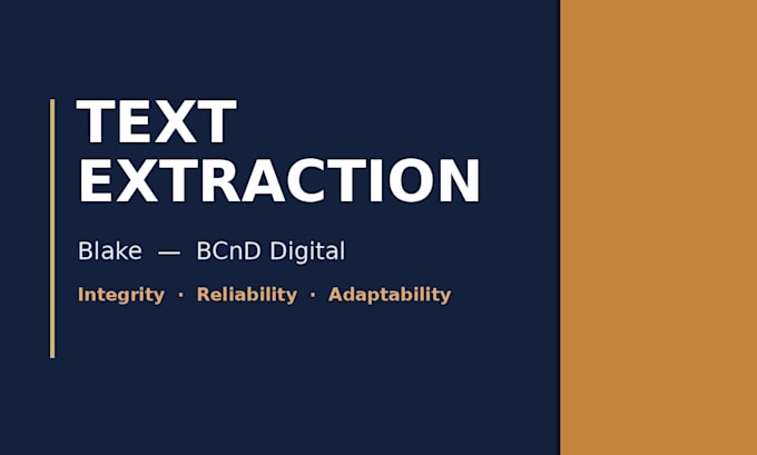 extract text from your PDF or scanned documents using ocr