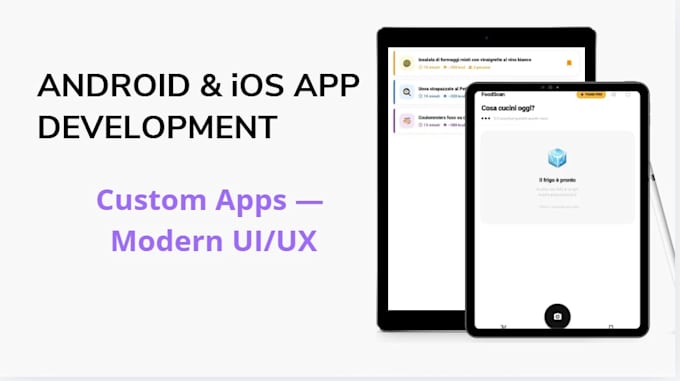 develop ios and android mobile app