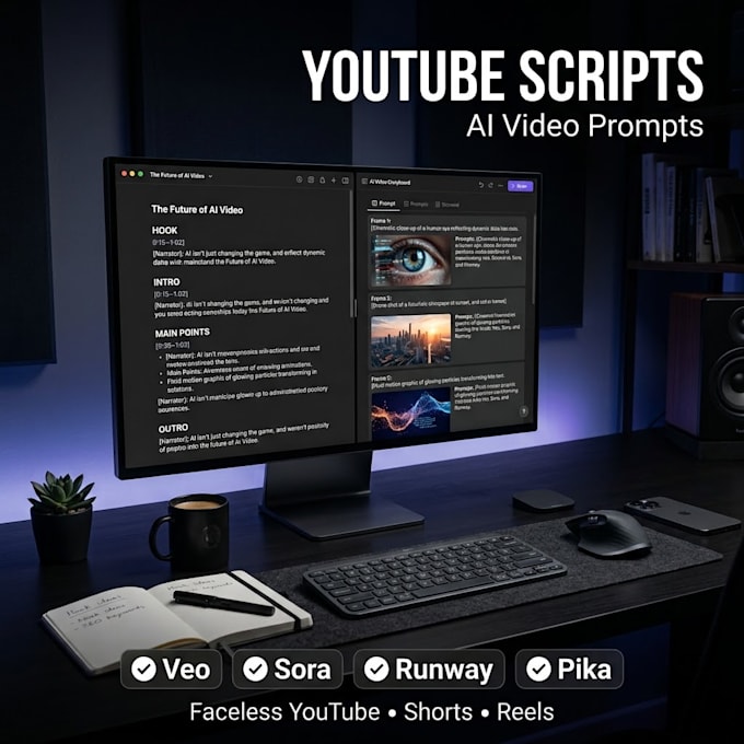 create professional content videos