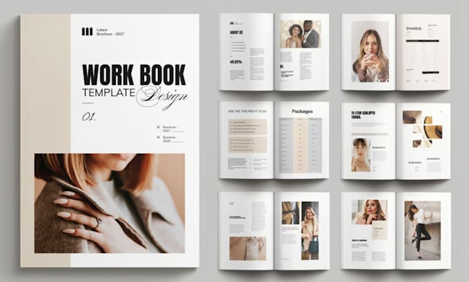 design branded coaching workbook, welcome guide and client onboarding package