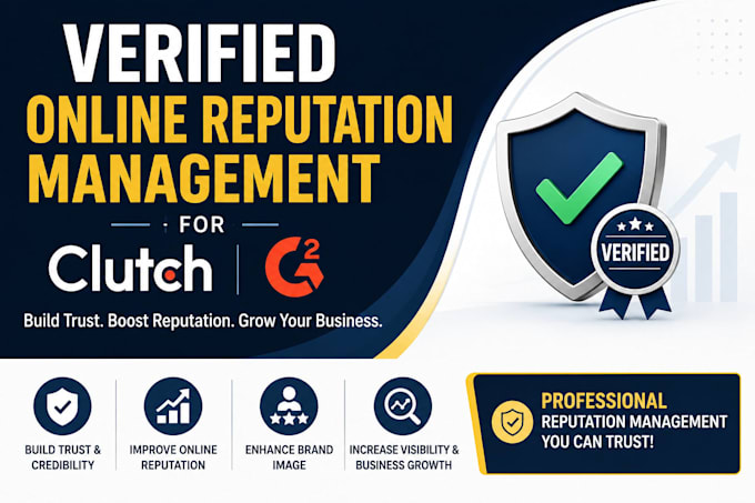 verified online reputation management for clutch g2 designrush gmb