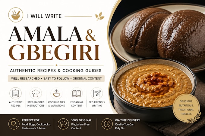 write amala and ewedu recipe