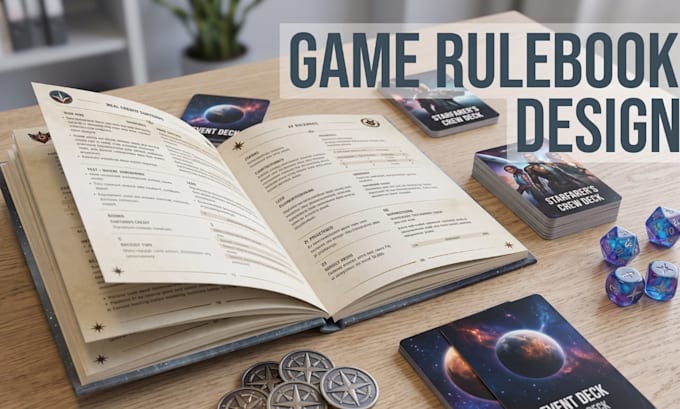 design board game rulebooks game manuals and instruction booklets