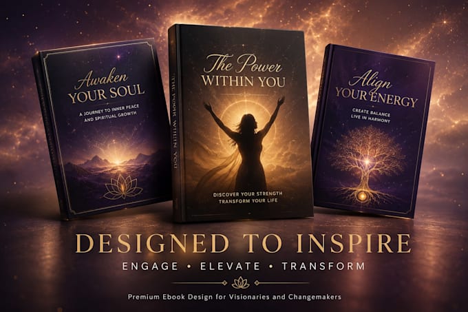 design a premium ebook, workbook, lead magnet PDF or digital guide