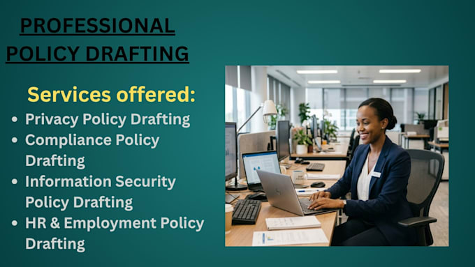draft professional policies and business documents